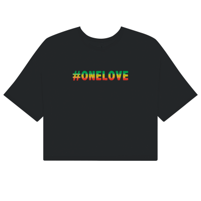 Ladies #ONELOVE Premium Crop Top