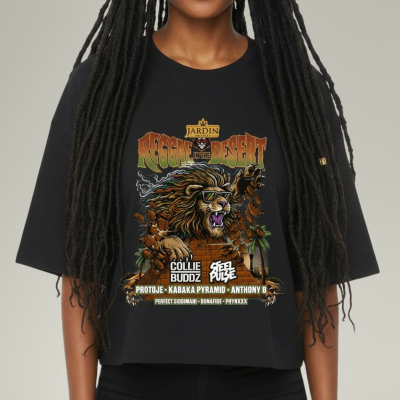 2026 Reggae in the Desert Ladies Premium Crop Top