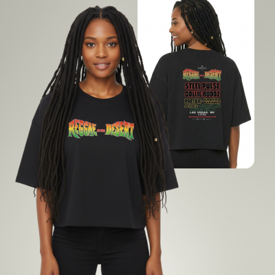 Ladies 2026 Style Premium Crop Top