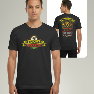 2012 Reggae in the Desert Men's Premium Staple Tee