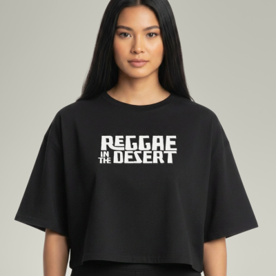 Ladies Reggae in the Desert Premium Crop Top