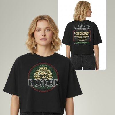 2022 - Ladies Premium Crop Top